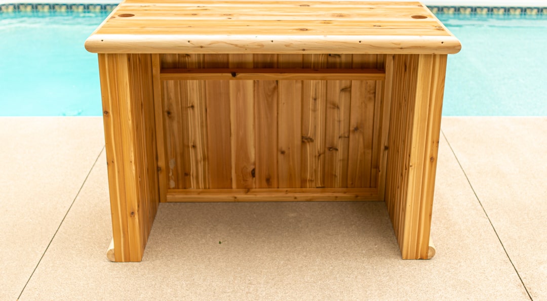 Dundalk Southern Fantasy Tiki Bar-Outdoor Furniture-Dundalk Leisurecraft-None-None-Unfinished-Nordica Sauna