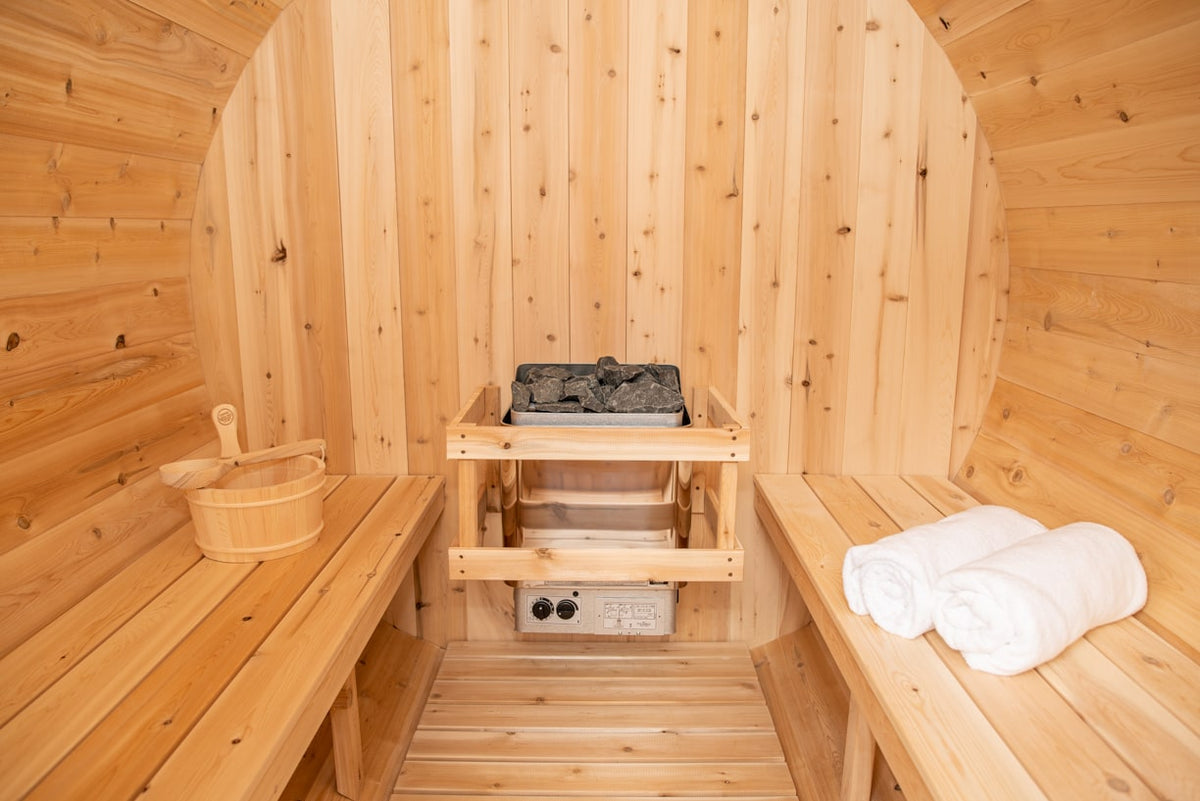 Dundalk CT Harmony 4 Person Barrel Sauna-Sauna-Dundalk Leisurecraft-None-Nordica Sauna