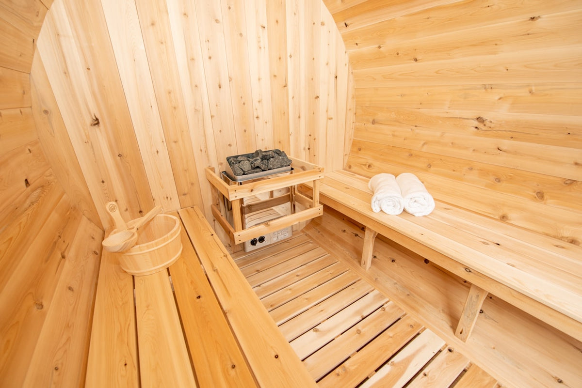 Dundalk CT Harmony 4 Person Barrel Sauna-Sauna-Dundalk Leisurecraft-None-Nordica Sauna