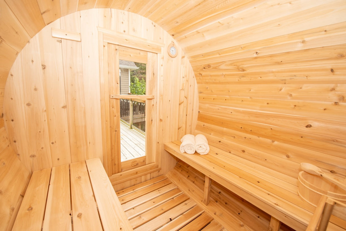 Dundalk CT Harmony 4 Person Barrel Sauna-Sauna-Dundalk Leisurecraft-None-Nordica Sauna