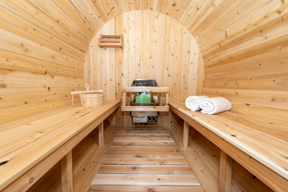 Dundalk CT Harmony 4 Person Barrel Sauna-Sauna-Dundalk Leisurecraft-None-Nordica Sauna