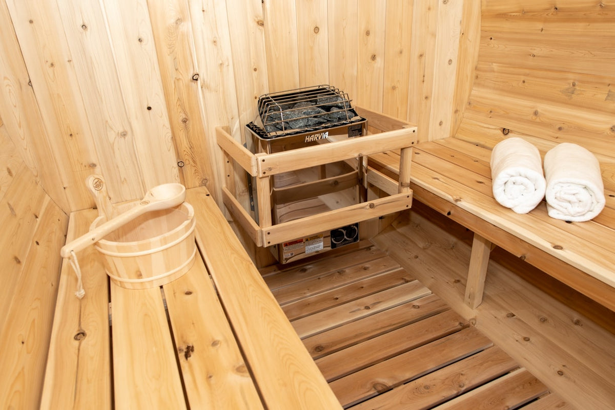 Dundalk CT Harmony 4 Person Barrel Sauna-Sauna-Dundalk Leisurecraft-None-Nordica Sauna