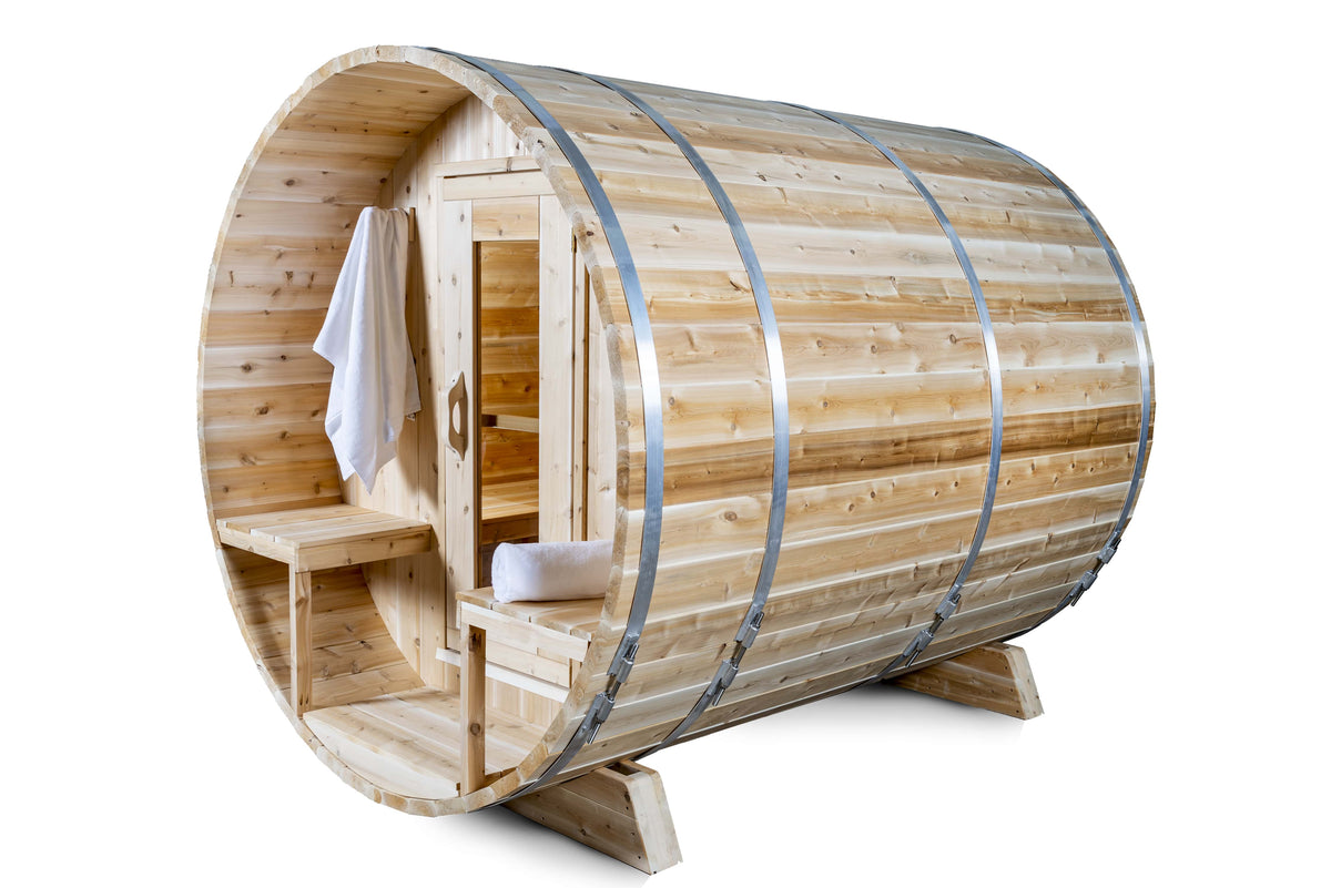 Dundalk CT Tranquility 6 Person Barrel Sauna-Sauna-Dundalk Leisurecraft-None-Nordica Sauna