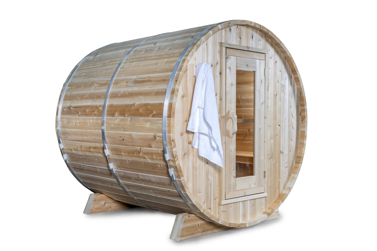 Dundalk CT Harmony 4 Person Barrel Sauna-Sauna-Dundalk Leisurecraft-None-Nordica Sauna