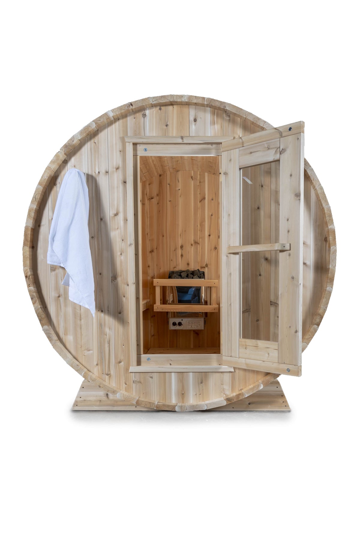 Dundalk CT Harmony 4 Person Barrel Sauna-Sauna-Dundalk Leisurecraft-None-Nordica Sauna