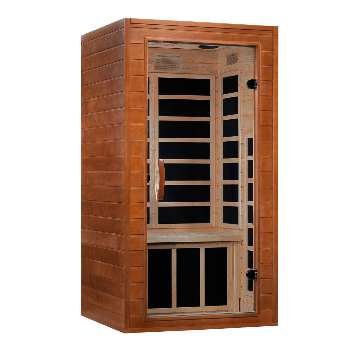 Golden Designs Dynamic "Avila Elite" 1-2 Person Ultra Low EMF FAR Infrared Sauna | DYN-6103-01 Elite-Sauna-Golden Designs-Nordica Sauna