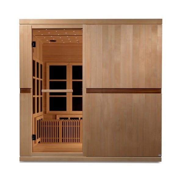 Golden Designs Dynamic "Catalonia" 8-Person Near Zero EMF Wheel Chair Sauna | GDI-6880-01-Sauna-Golden Designs-Nordica Sauna