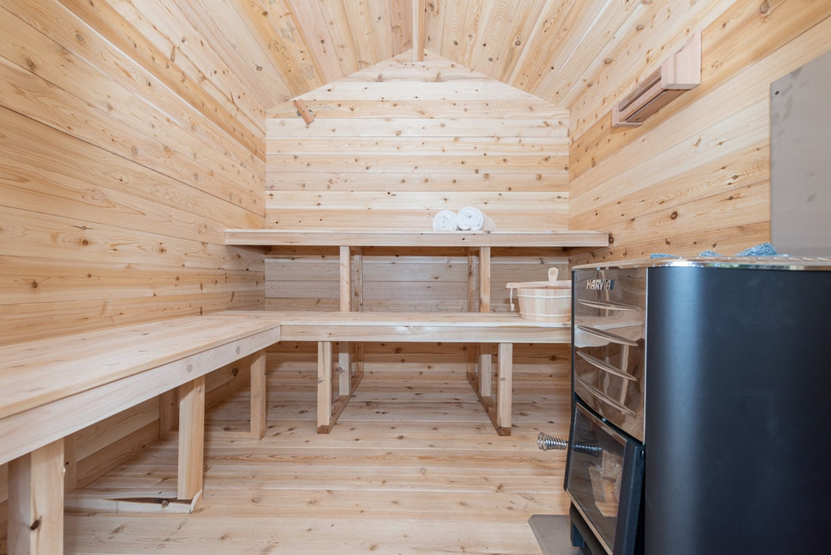 Dundalk CT Georgian Cabin 6 Person Sauna-Sauna-Dundalk Leisurecraft-Nordica Sauna