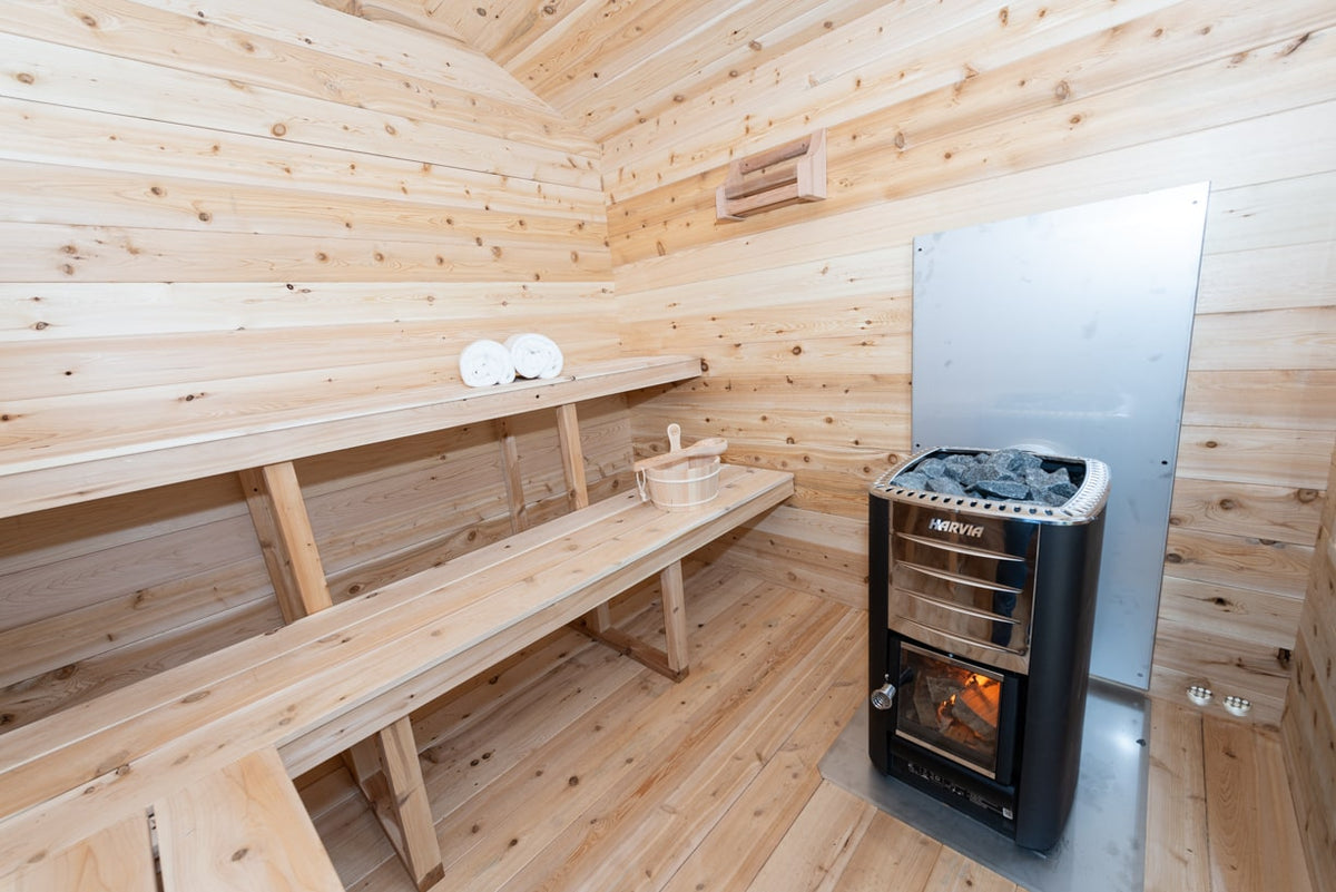 Dundalk CT Georgian Cabin 6 Person Sauna-Sauna-Dundalk Leisurecraft-Nordica Sauna