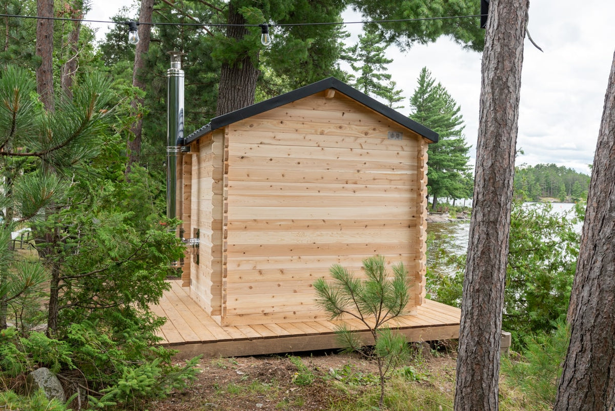 Dundalk CT Georgian Cabin 6 Person Sauna-Sauna-Dundalk Leisurecraft-Nordica Sauna