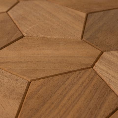 EmotionWalls Thermo-Abachi, Hexagon, Wall Panel-Sauna Accessories-EmotionWalls-Thermo-abachi-Nordica Sauna