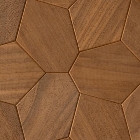 EmotionWalls Thermo-Abachi, Hexagon, Wall Panel-Sauna Accessories-EmotionWalls-Thermo-abachi-Nordica Sauna