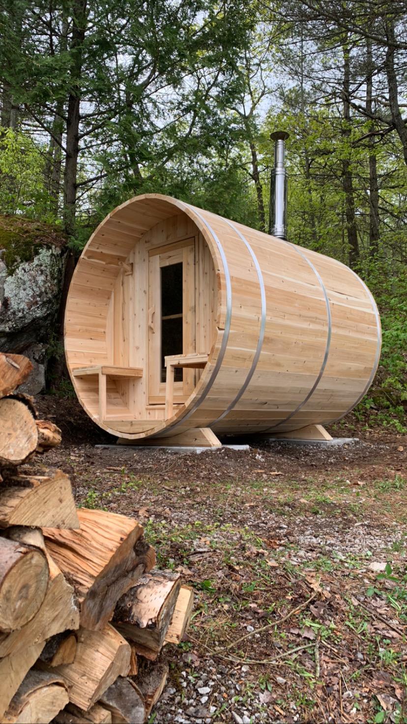 Dundalk CT Tranquility 6 Person Barrel Sauna-Sauna-Dundalk Leisurecraft-None-Nordica Sauna