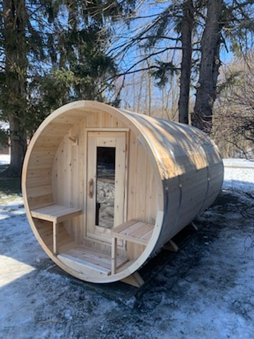 Dundalk CT Tranquility 6 Person Barrel Sauna-Sauna-Dundalk Leisurecraft-None-Nordica Sauna