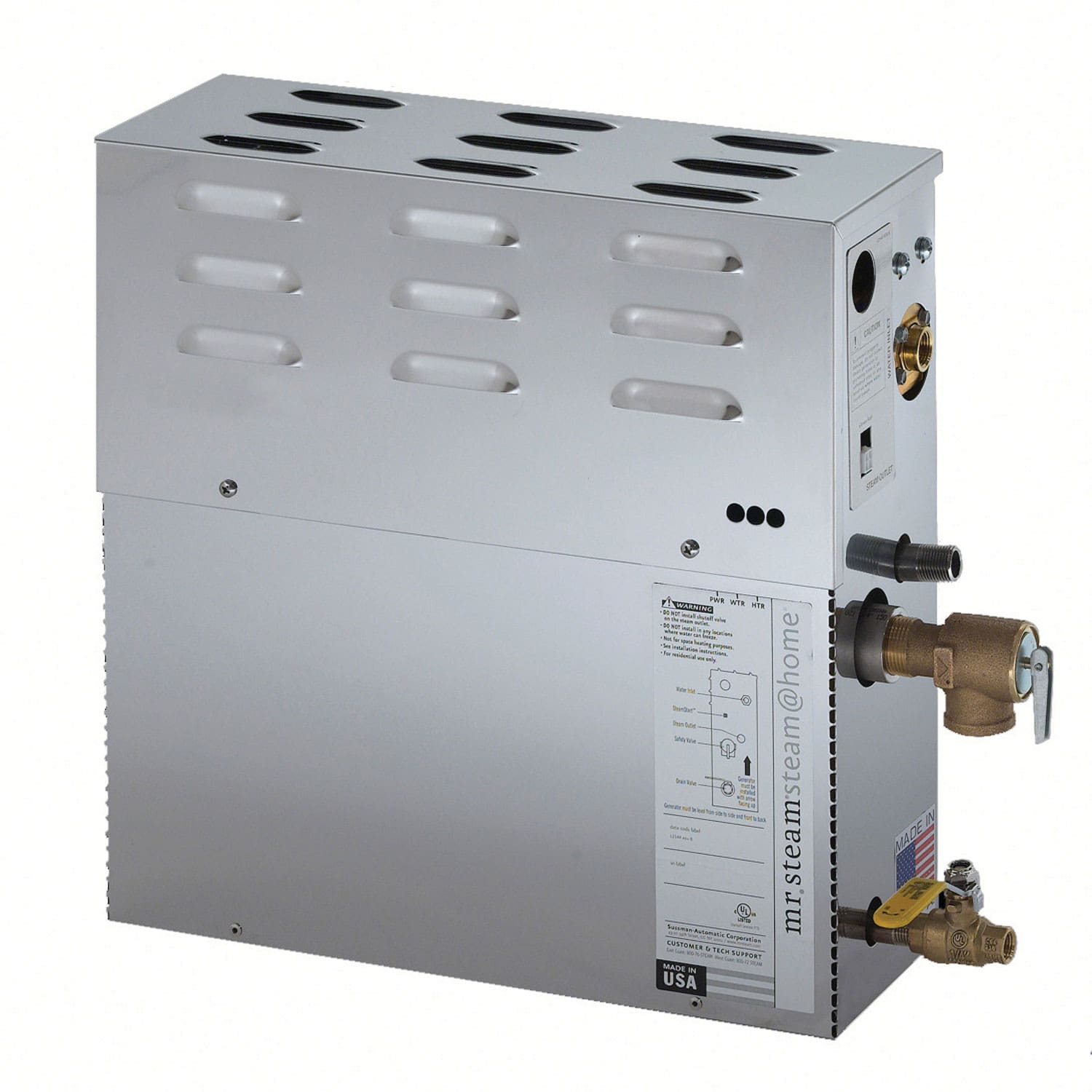 Mr. Steam Steam@Home® 6kW Steam Bath Generator at 240V-Generators-Mr. Steam-Nordica Sauna
