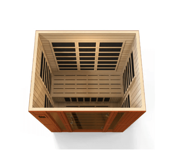 Golden Designs Dynamic "Bellagio" 3-Person Low EMF FAR Infrared Sauna | DYN-6306-02-Sauna-Golden Designs-Nordica Sauna