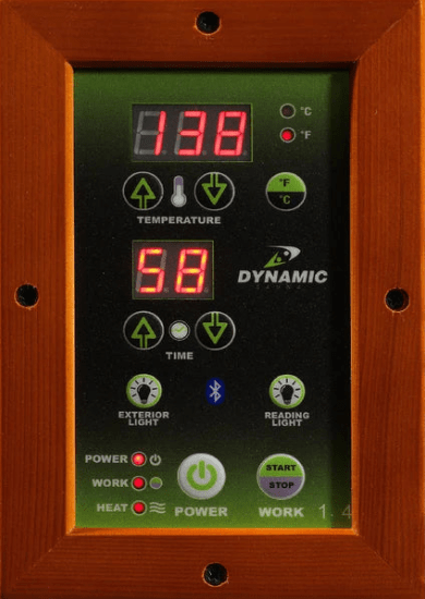 Golden Designs Dynamic "Lugano Elite" 3-Person Ultra Low EMF FAR Infrared Sauna | DYN-6336-02 Elite-Sauna-Golden Designs-Nordica Sauna