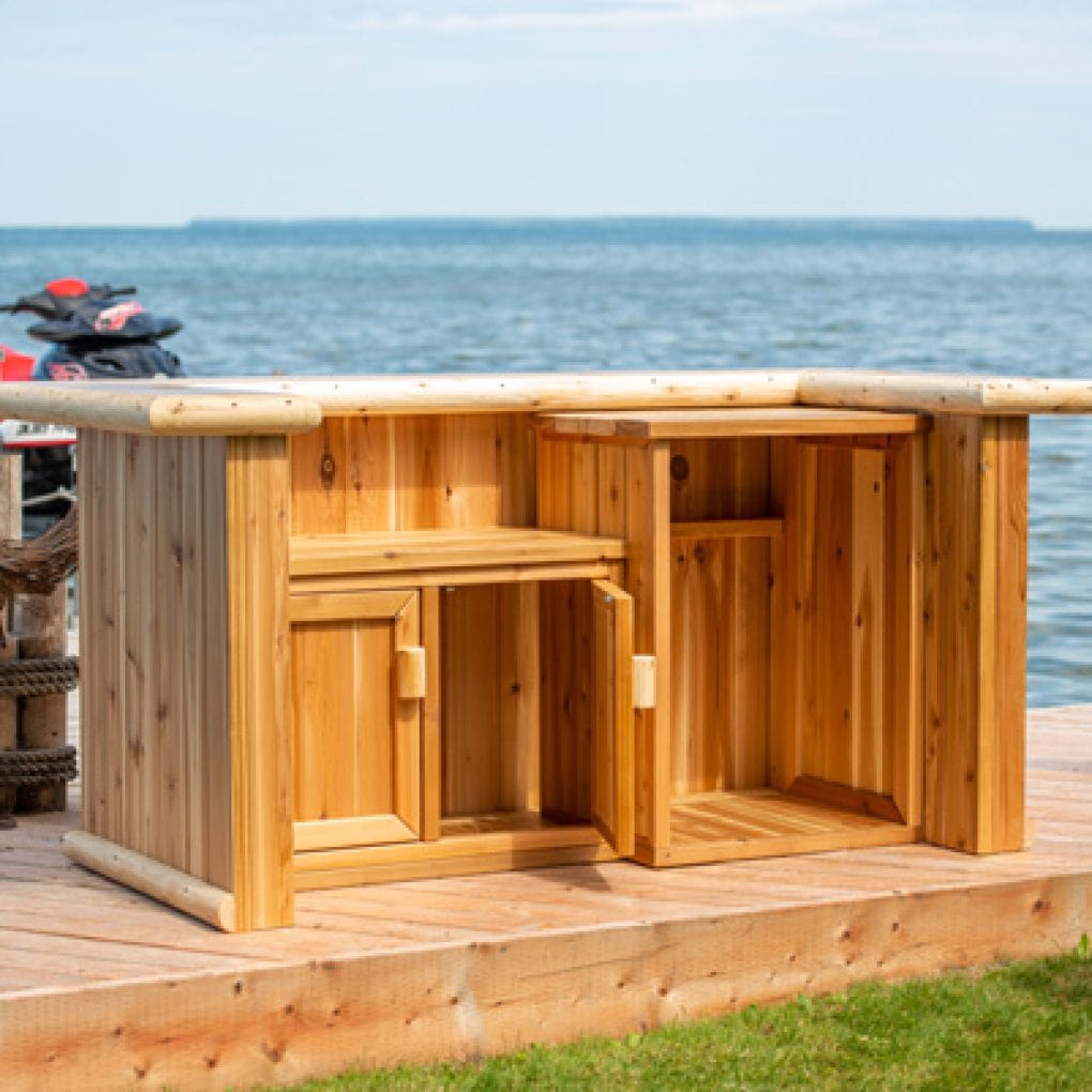 Dundalk Tropical Paradise Tiki Bar-Outdoor Furniture-Dundalk Leisurecraft-Nordica Sauna