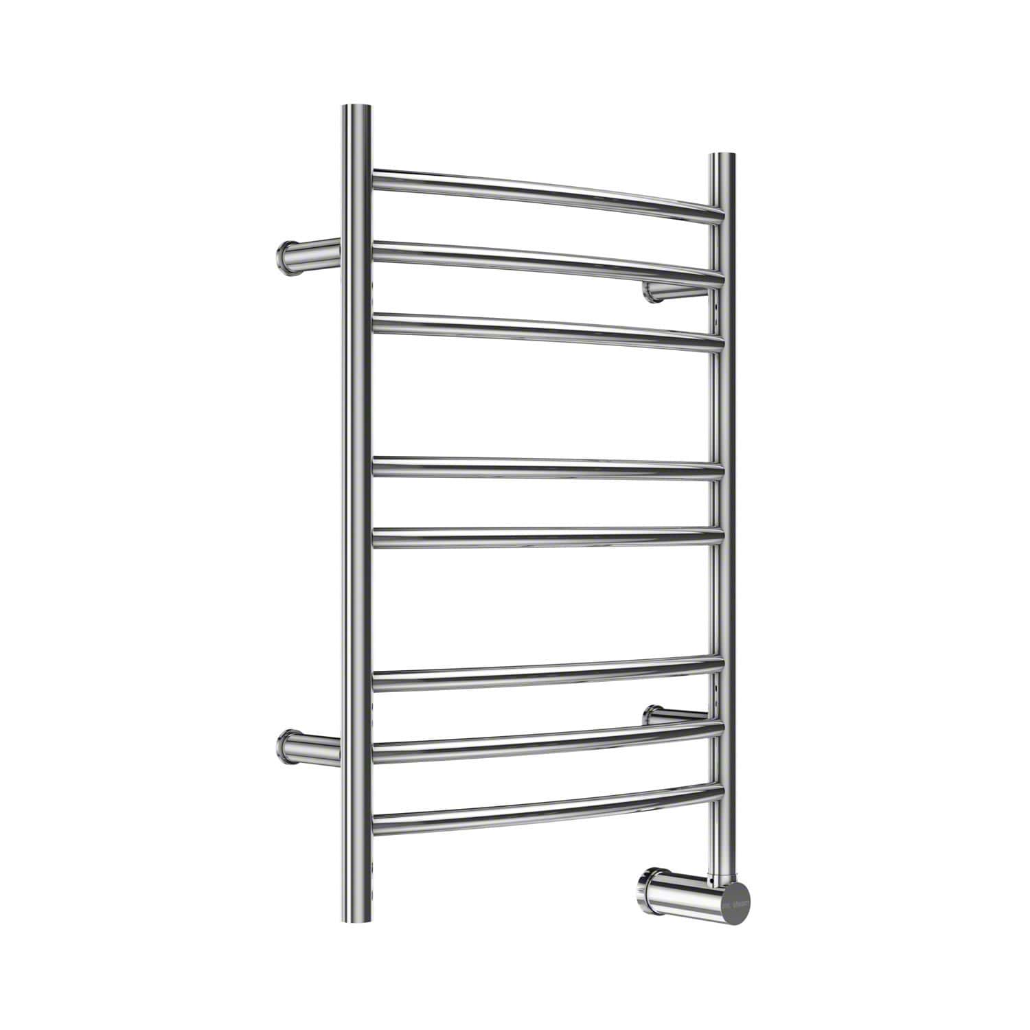 Mr. Steam Metro Collection® 8-Bar Wall-Mounted Electric Towel Warmer with Digital Timer in Stainless Steel Brushed-Accessories-Mr. Steam-Stainless Steel Brushed-Nordica Sauna