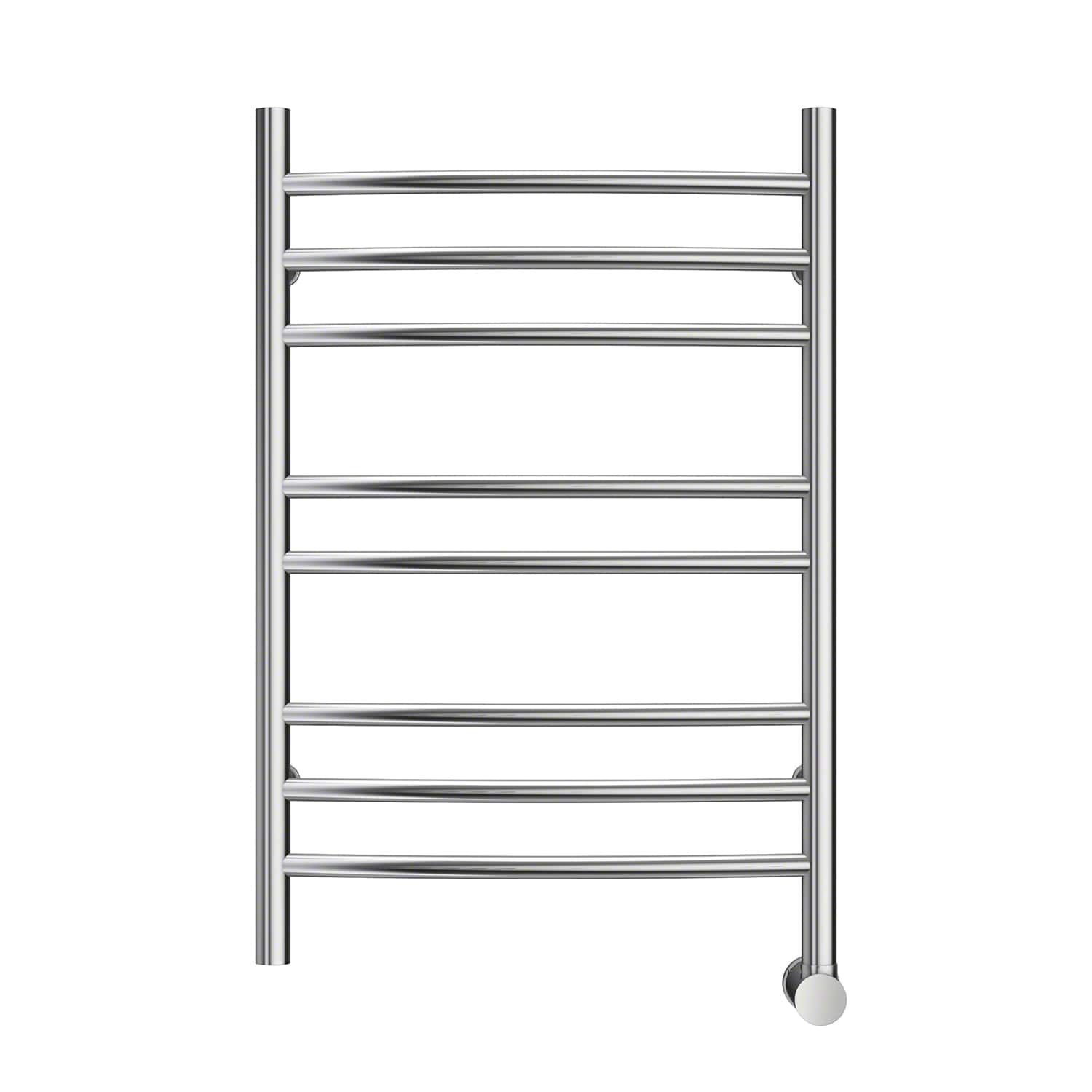 Mr. Steam Metro Collection® 8-Bar Wall-Mounted Electric Towel Warmer with Digital Timer in Stainless Steel Polished-Accessories-Mr. Steam-Stainless Steel Polished-Nordica Sauna