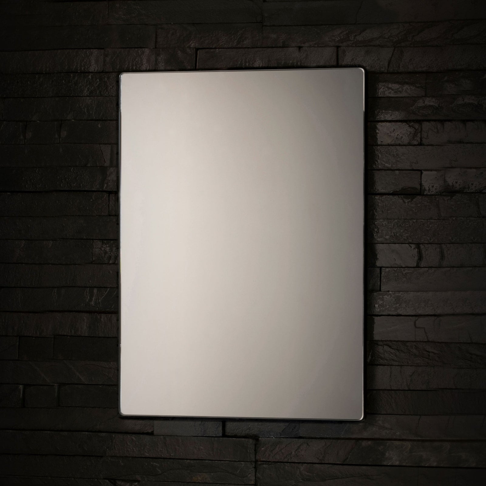 ThermaSol Fog Free Mirror - Rhombus-Steam Shower Controls & Accessories-ThermaSol-Nordica Sauna