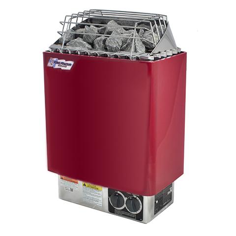 Finlandia FLB Series 6kW Sauna Heater | FLB 60-Sauna Heater-Finlandia-Red Stainless Steel-240V/1PH (Home Use)-Nordica Sauna