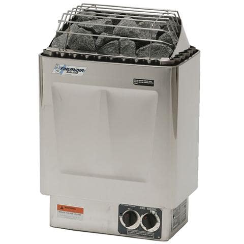 Finlandia FLB Series 6kW Sauna Heater | FLB 60S-Sauna Heater-Finlandia-Stainless Steel-240V/1PH (Home Use)-Nordica Sauna