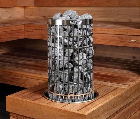 Harvia Embedding Flange for Cilindro Half Series 6/8kW Sauna Heaters-Sauna Heater Accessories-Harvia-