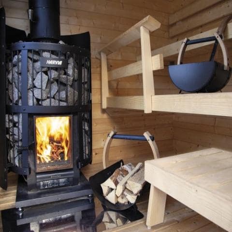Harvia Protective Bedding Black - Small-Sauna Heater Accessories-Harvia-Nordica Sauna