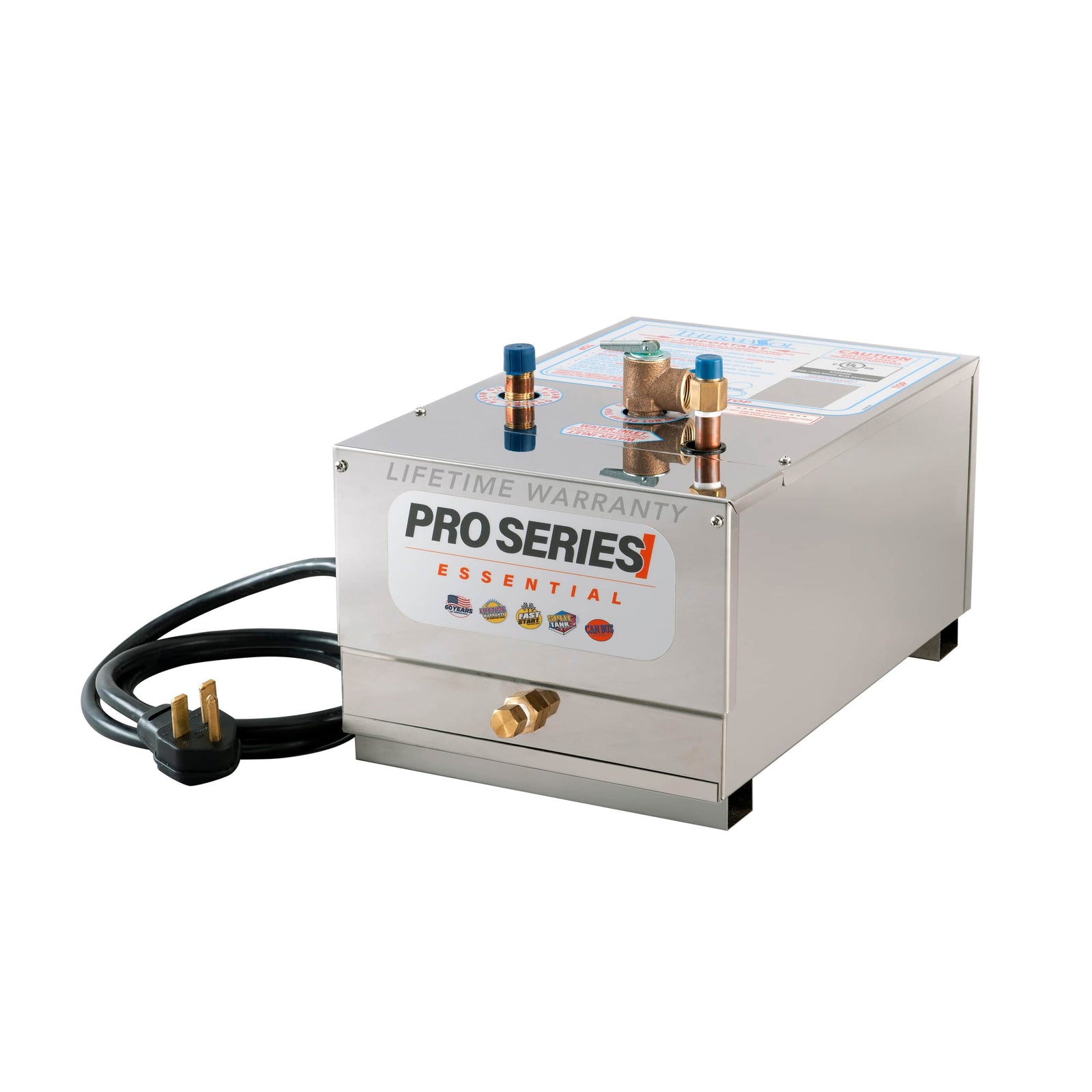 ThermaSol PROI-240 Pro Series Essential with Fast Start - 240-Steam Shower Generators-ThermaSol-Nordica Sauna