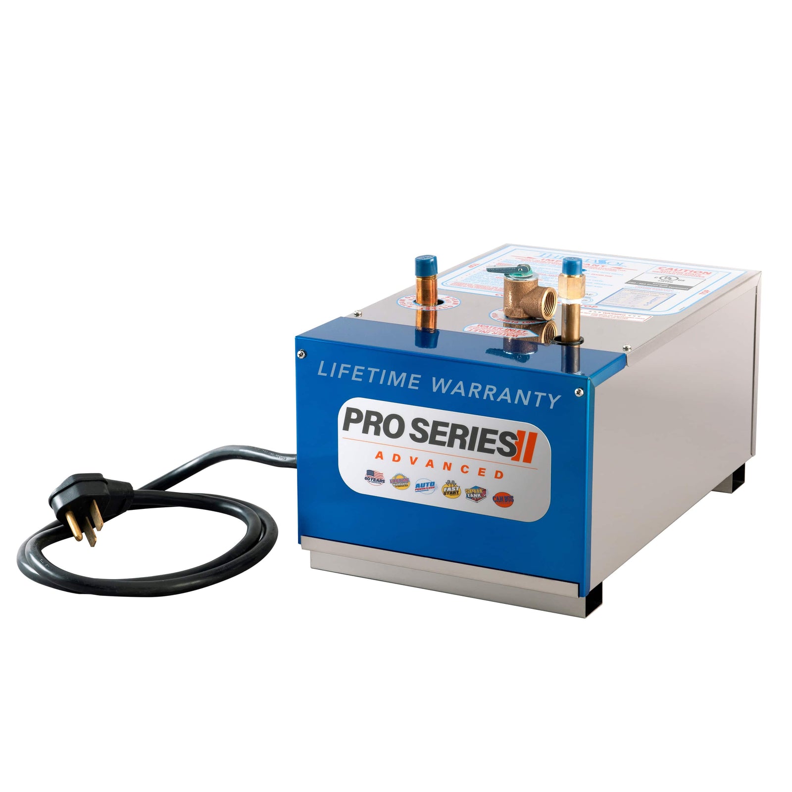 ThermaSol PROII-240 Pro Series Advanced with Fast Start, and Powerflush - 240-Steam Shower Generators-ThermaSol-Nordica Sauna