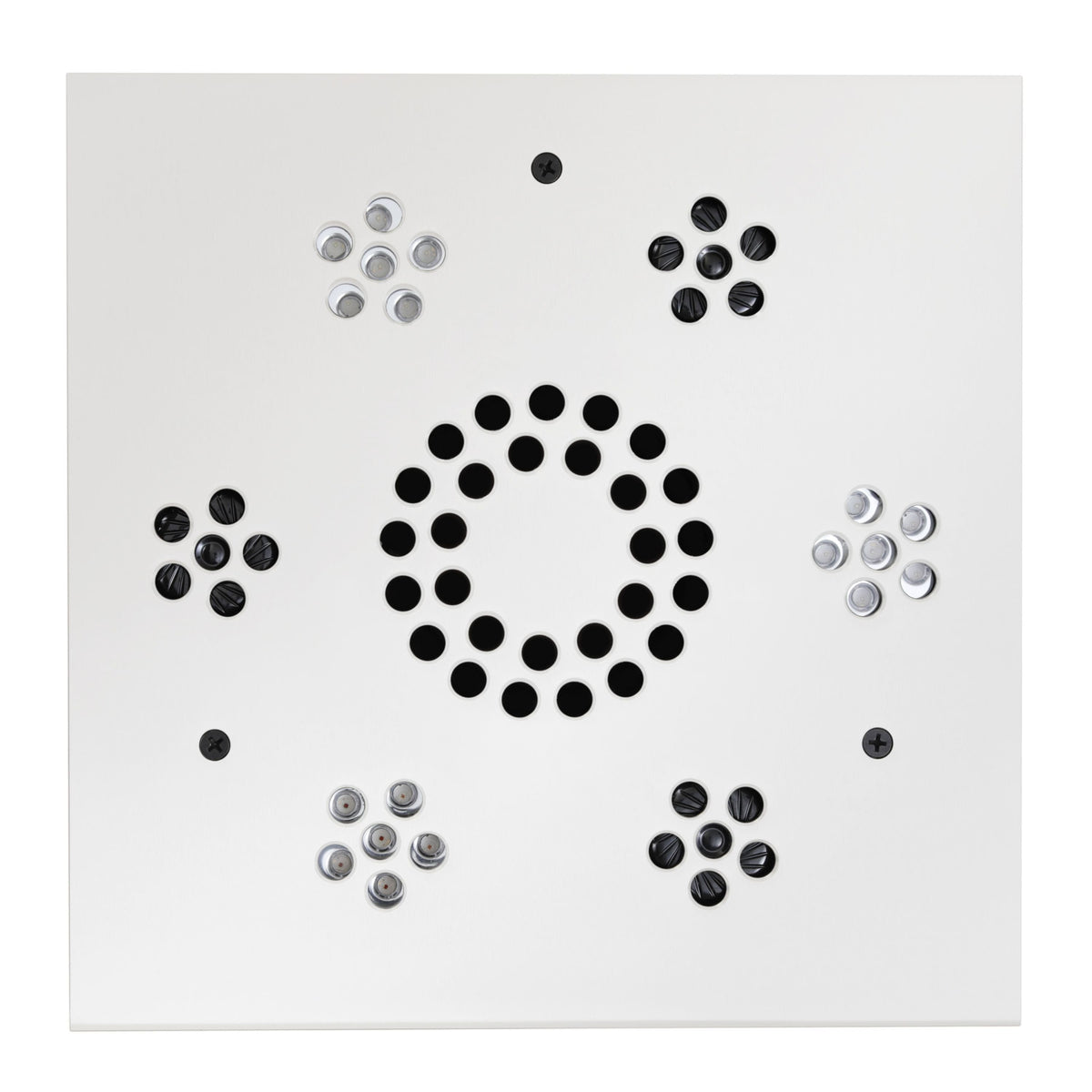 ThermaSol Serenity Light and Music System Modern-Steam Shower Controls & Accessories-ThermaSol-White-Nordica Sauna