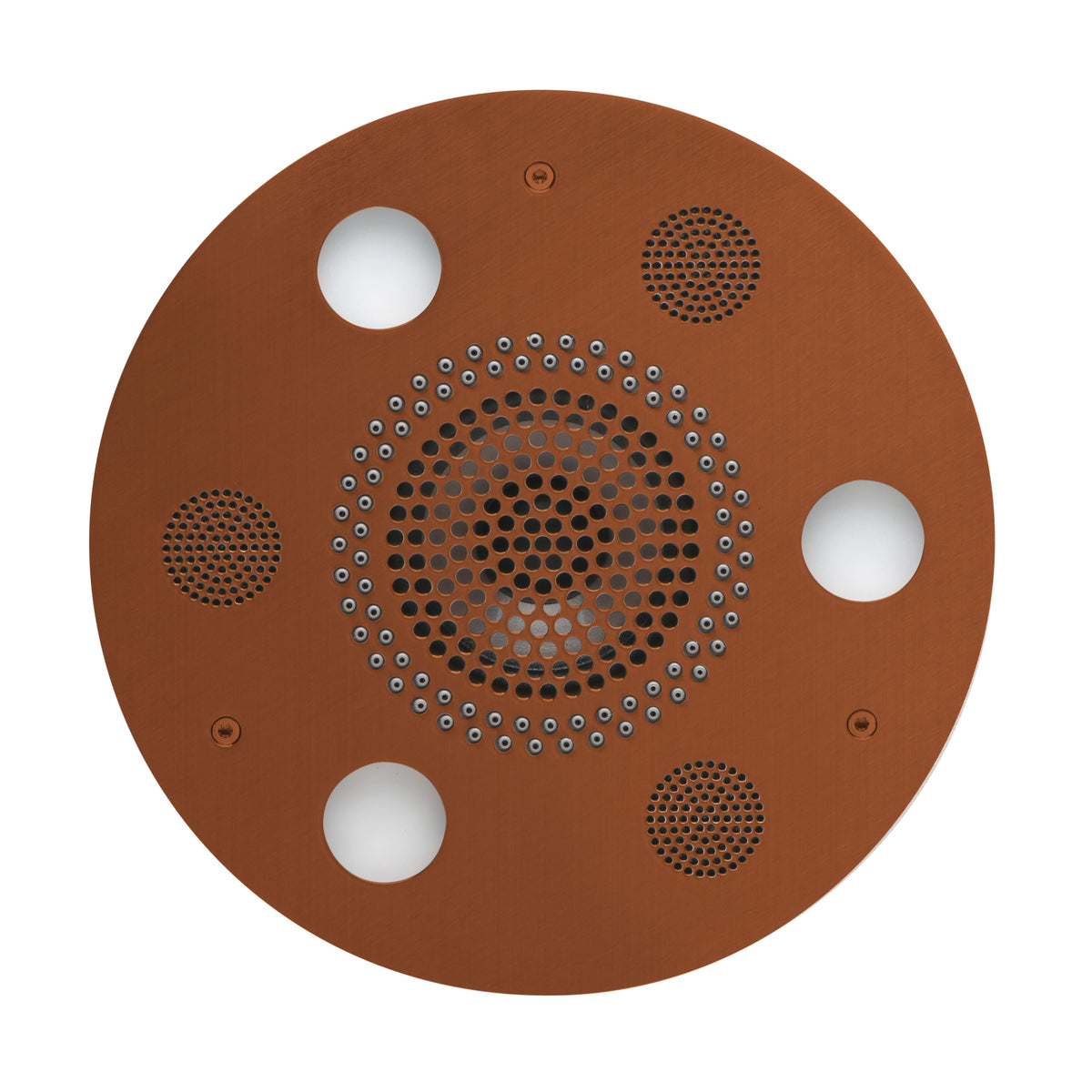 ThermaSol Serenity Light, Sound, Rain System Round-Steam Shower Controls & Accessories-ThermaSol-Antique Copper-Nordica Sauna