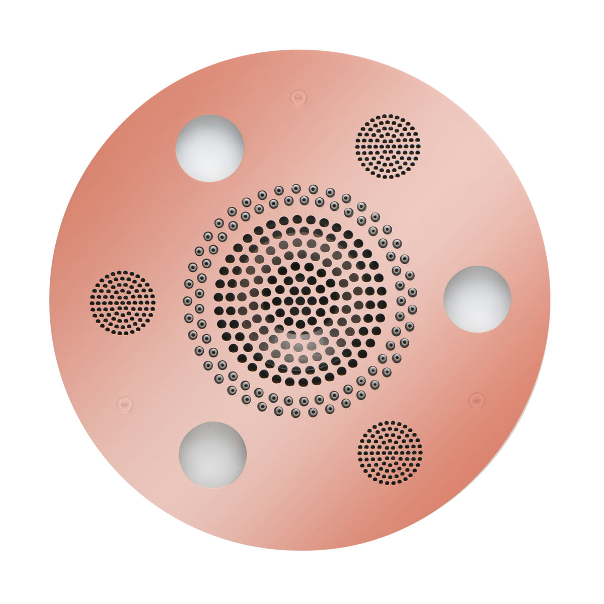 ThermaSol Serenity Light, Sound, Rain System Round-Steam Shower Controls & Accessories-ThermaSol-Copper-Nordica Sauna