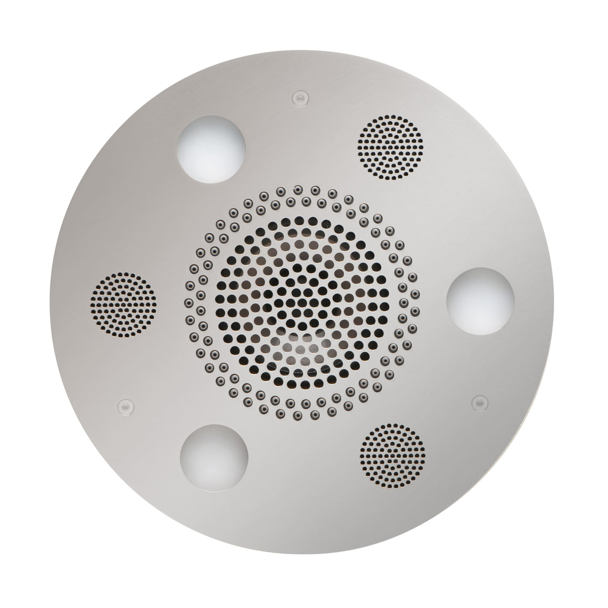 ThermaSol Serenity Light, Sound, Rain System Round-Steam Shower Controls & Accessories-ThermaSol-Polished Chrome-Nordica Sauna