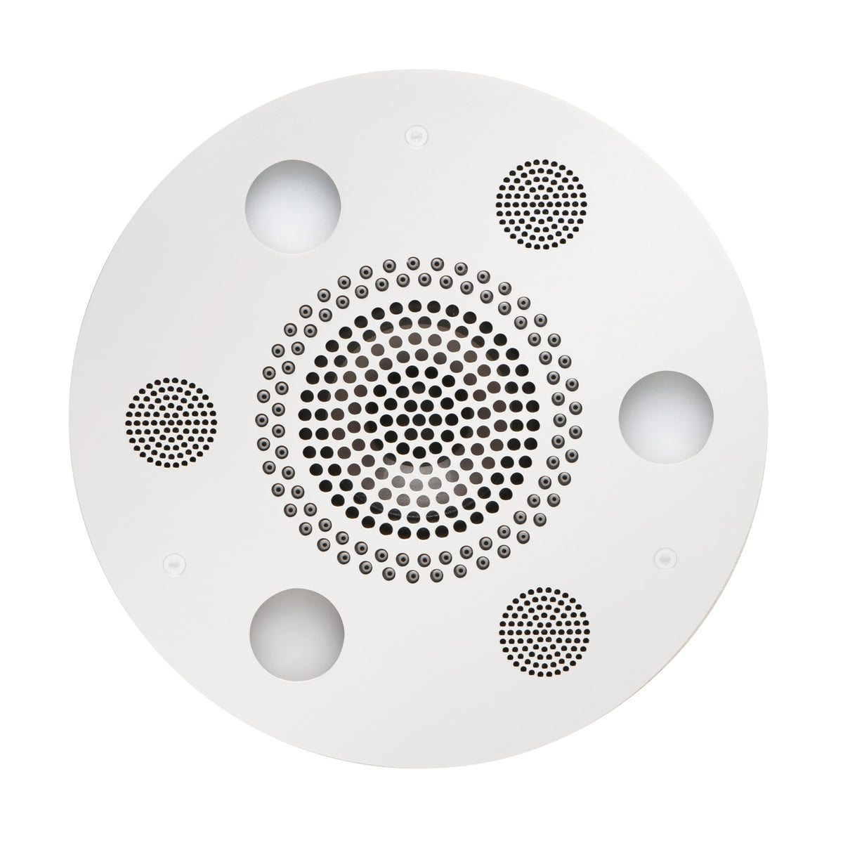 ThermaSol Serenity Light, Sound, Rain System Round-Steam Shower Controls & Accessories-ThermaSol-White-Nordica Sauna