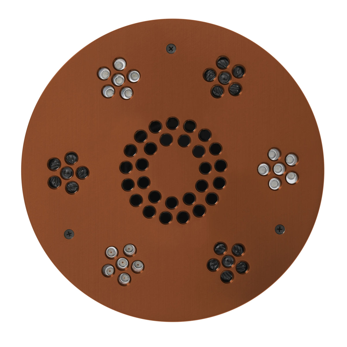 ThermaSol Serenity Light and Music System Traditional-Steam Shower Controls & Accessories-ThermaSol-Antique Copper-Nordica Sauna