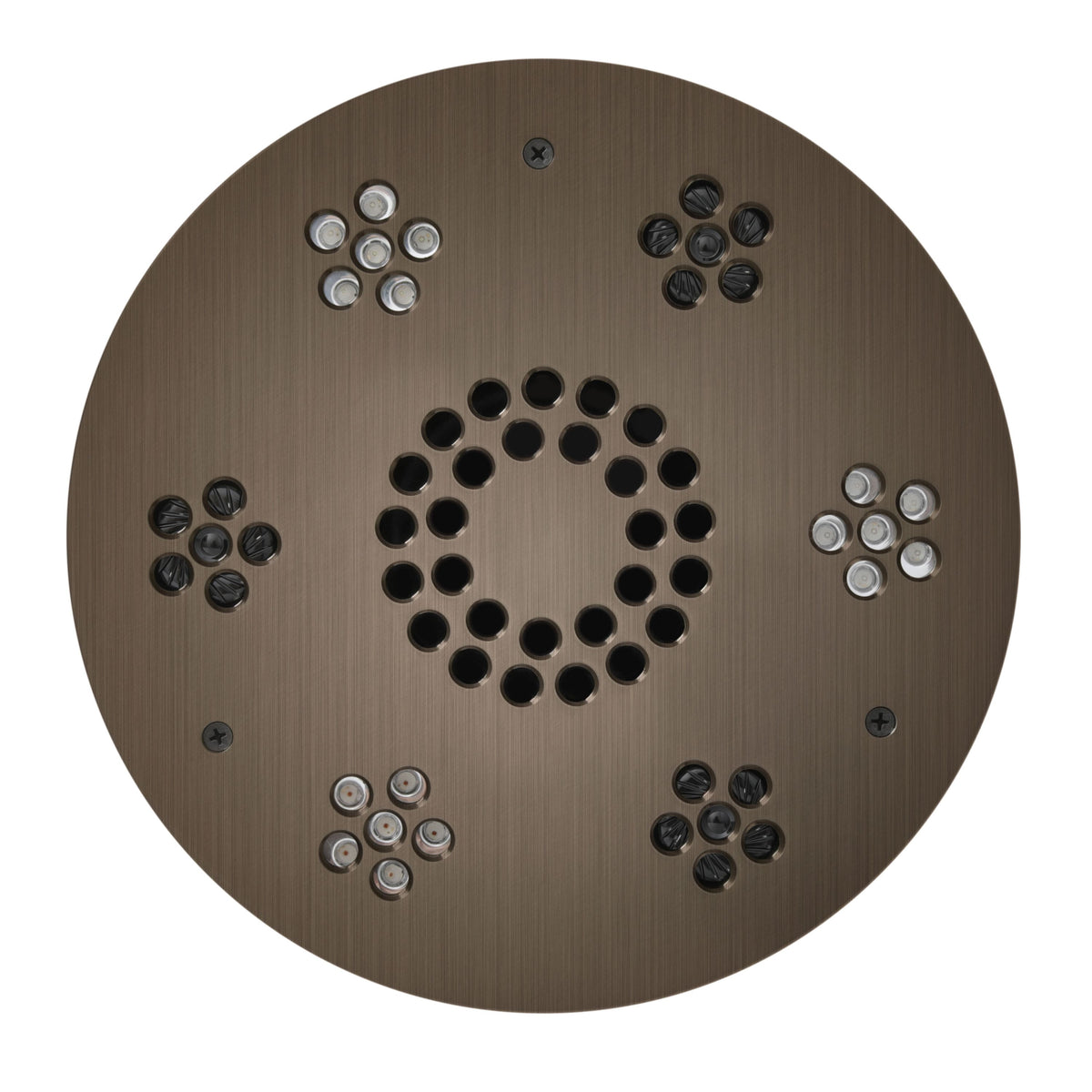 ThermaSol Serenity Light and Music System Traditional-Steam Shower Controls & Accessories-ThermaSol-Antique Nickel-Nordica Sauna
