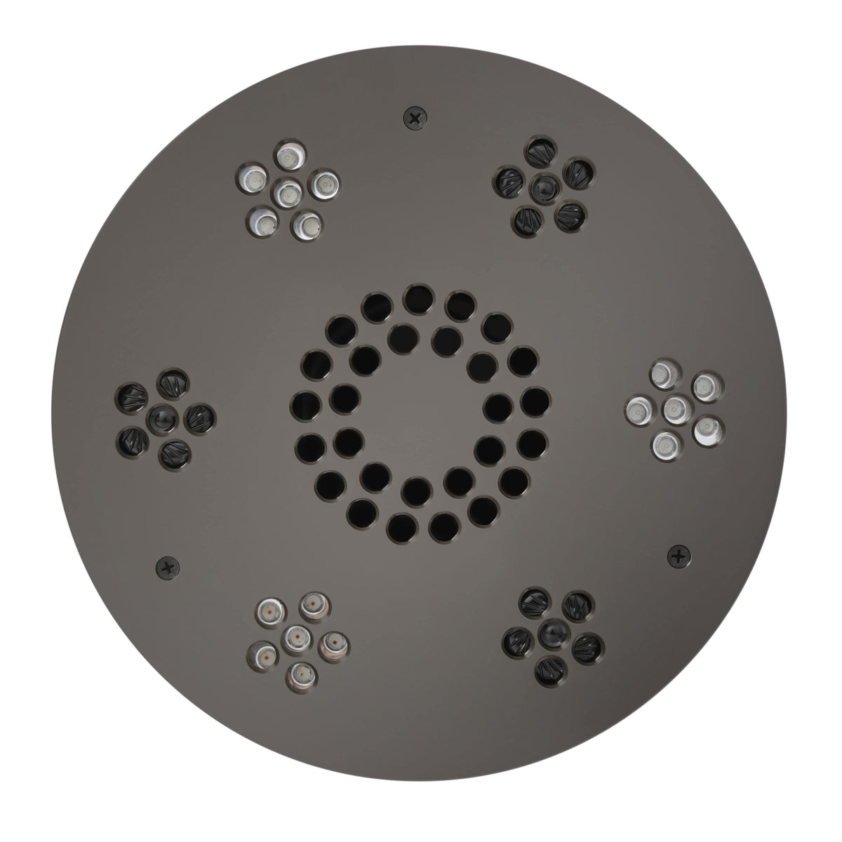 ThermaSol Serenity Light and Music System Traditional-Steam Shower Controls & Accessories-ThermaSol-Black Nickel-Nordica Sauna