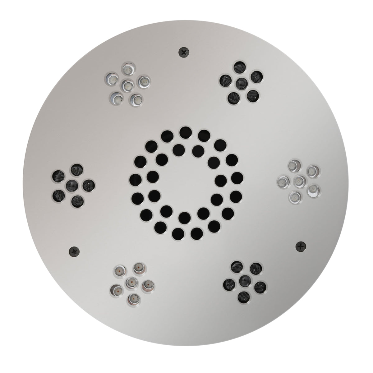 ThermaSol Serenity Light and Music System Traditional-Steam Shower Controls & Accessories-ThermaSol-Polished Chrome-Nordica Sauna