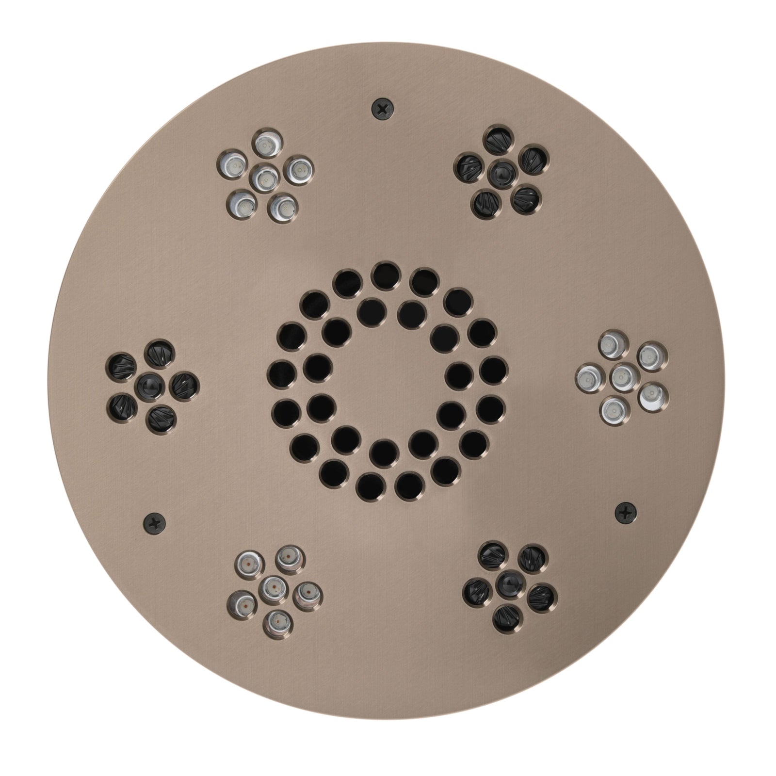 ThermaSol Serenity Light and Music System Traditional-Steam Shower Controls & Accessories-ThermaSol-Satin Nickel-Nordica Sauna