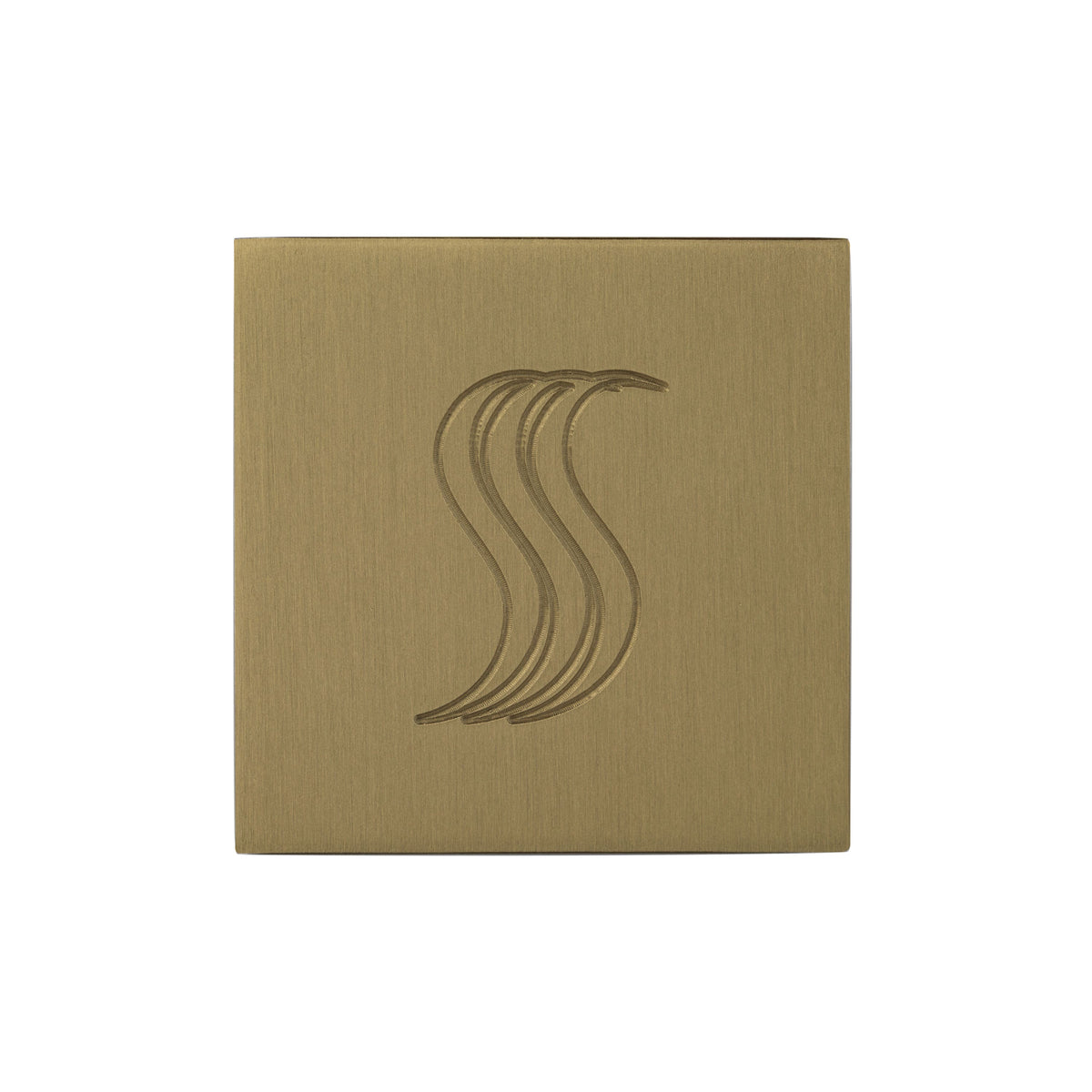 ThermaSol SteamVection Steam Head Square-Steam Shower Controls & Accessories-ThermaSol-Satin Brass-Nordica Sauna