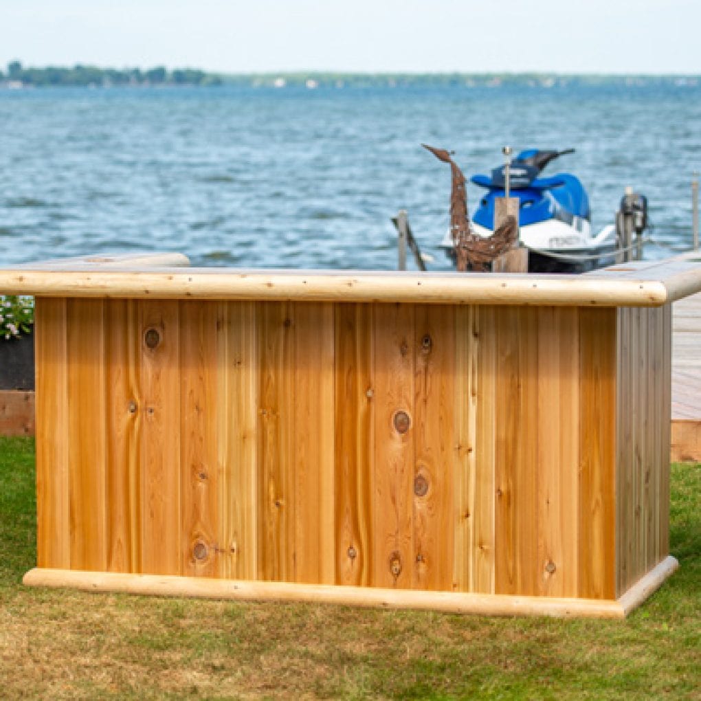 Dundalk Tropical Paradise Tiki Bar-Outdoor Furniture-Dundalk Leisurecraft-Nordica Sauna
