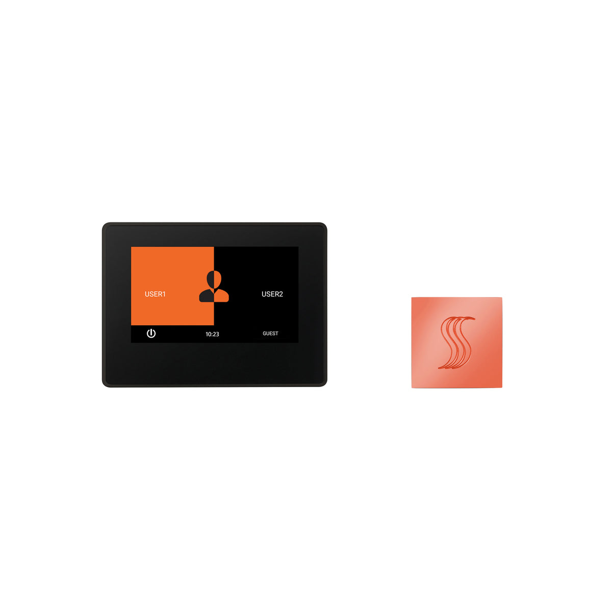 ThermaSol ThermaTouch 7" Control and Steam Head Kit Square-Steam Shower Controls & Accessories-ThermaSol-Copper-Nordica Sauna